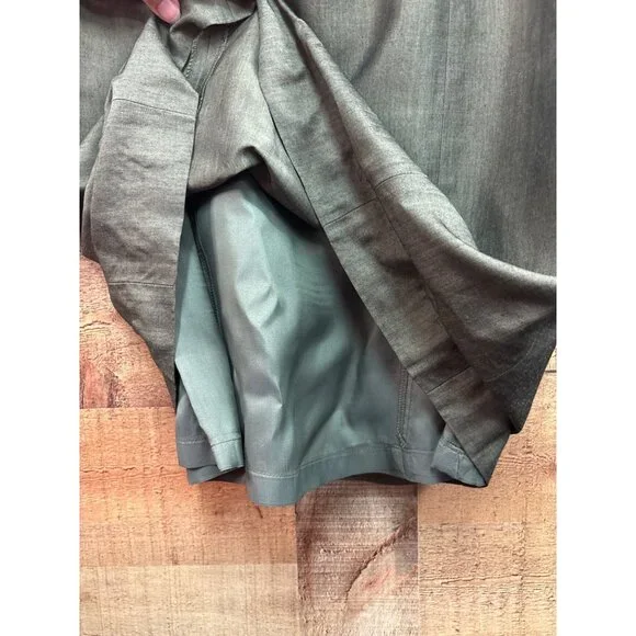 Ann Taylor Womens Sleeveless Sheath Dress Size 6 Green - Picture 6 of 8